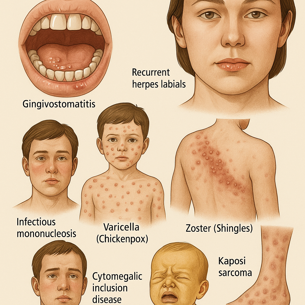 8 Powerful Facts About Human Herpesviruses: Complete Guide with Diagnosis & Prevention human herpesviruses