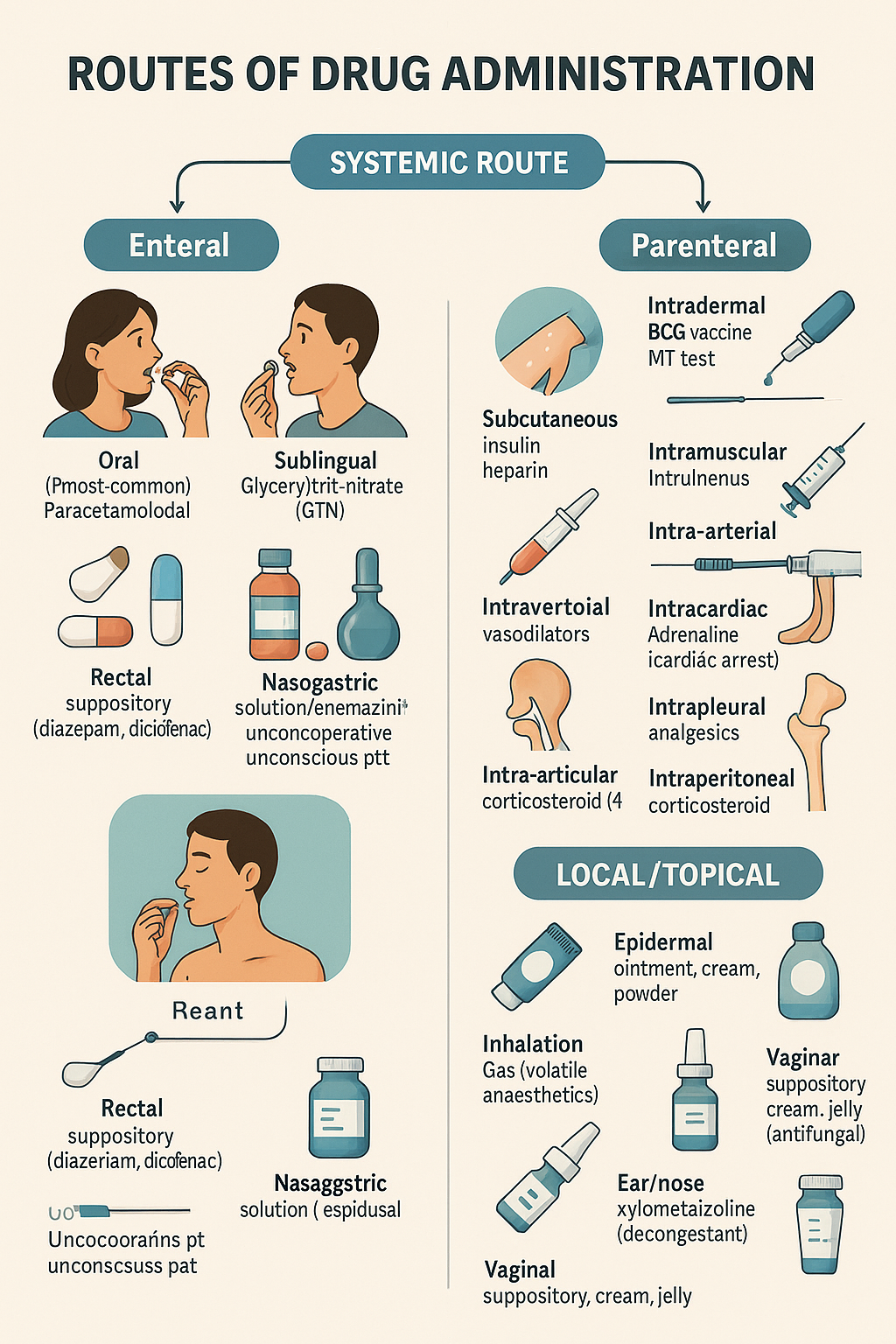 Routes of Drug Administration